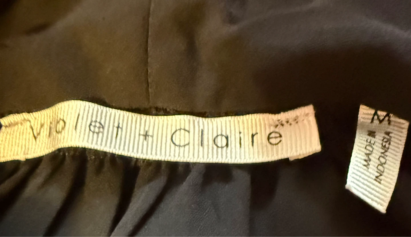 Violet + Claire Black Sleeveless Top - photo 2