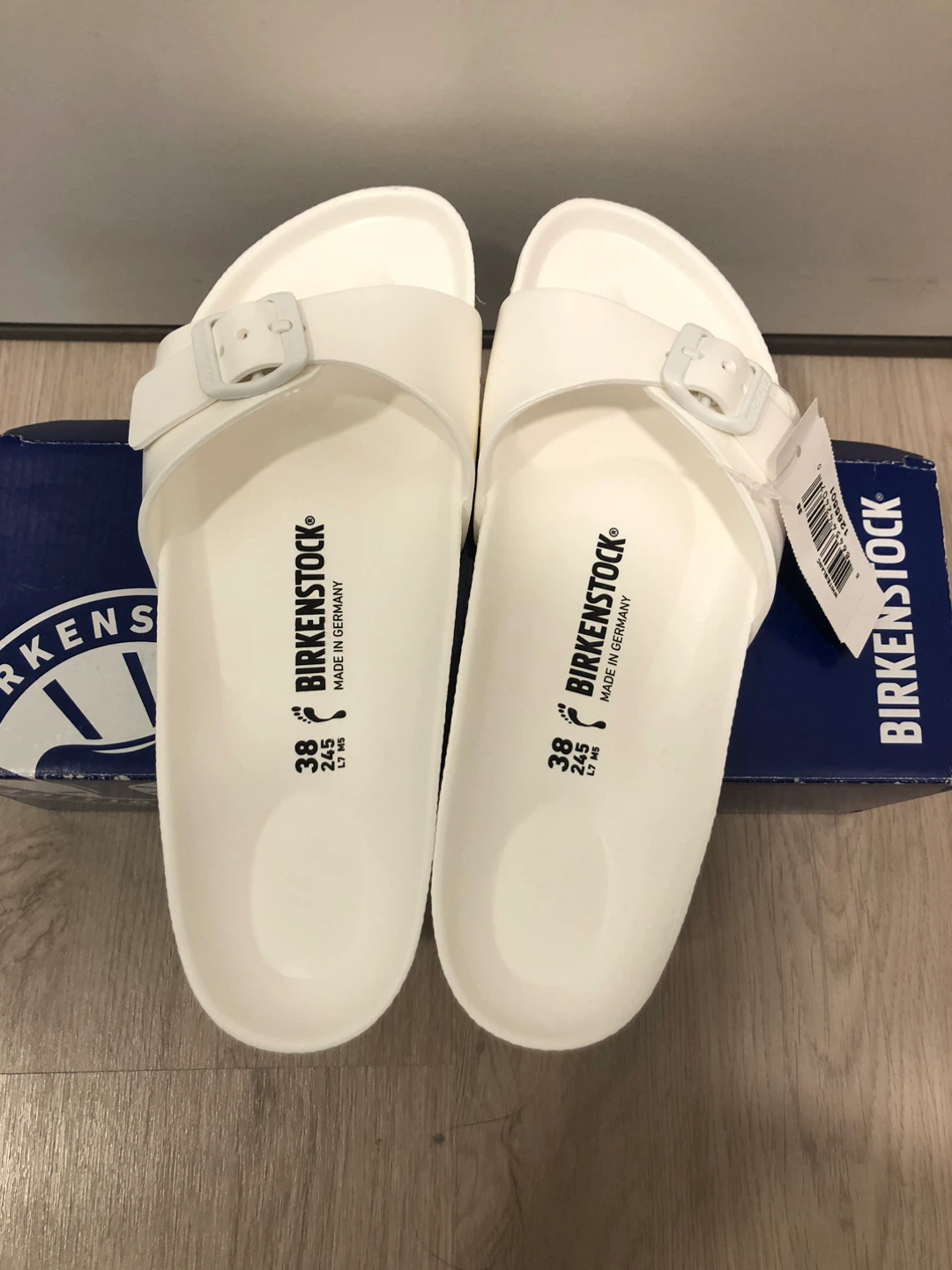 BNWT-“Madrid” Birkenstock EVA Size 38