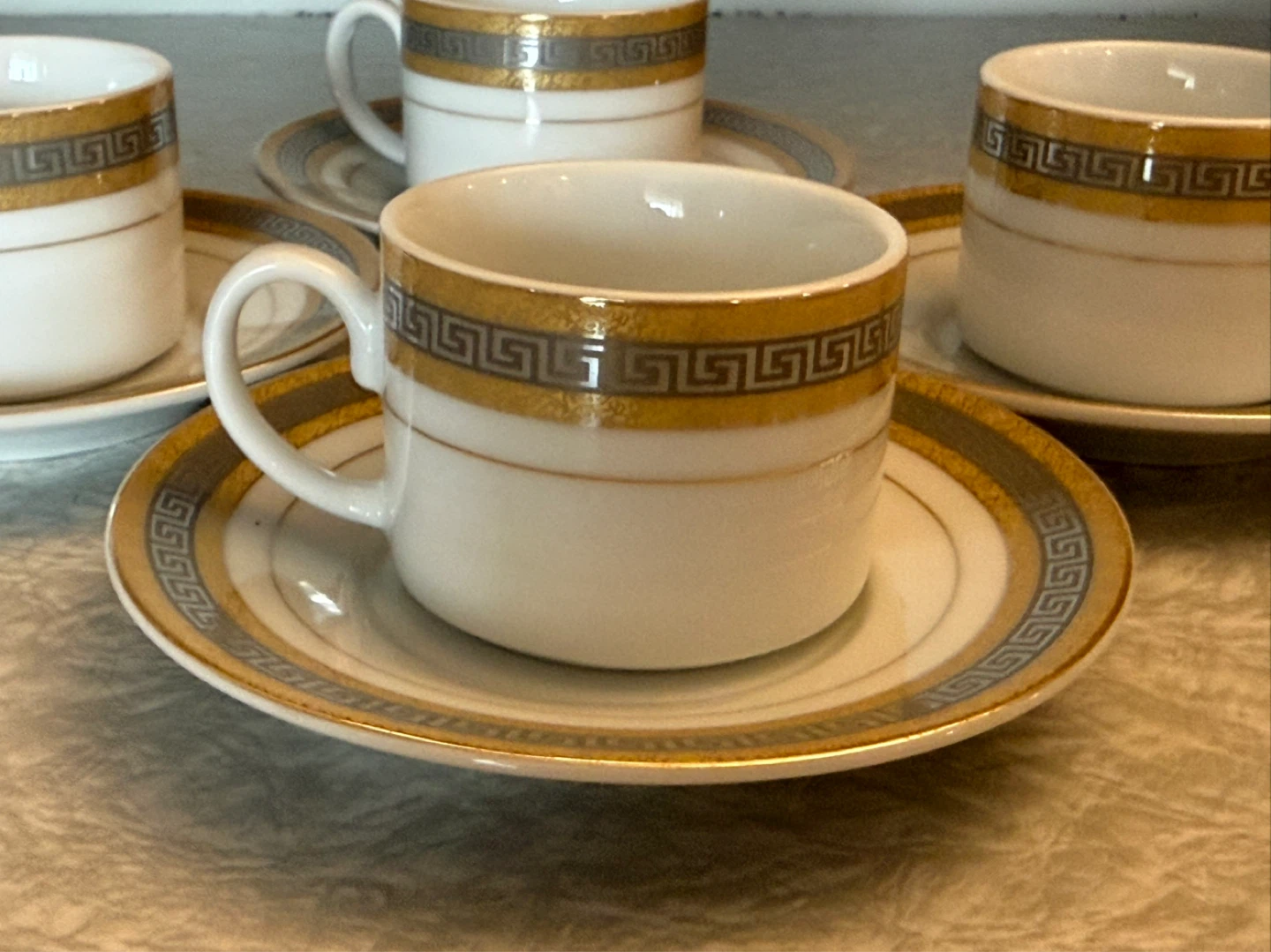 Vintage Casa Elite Cappuccino Cups and Saucers - photo 2