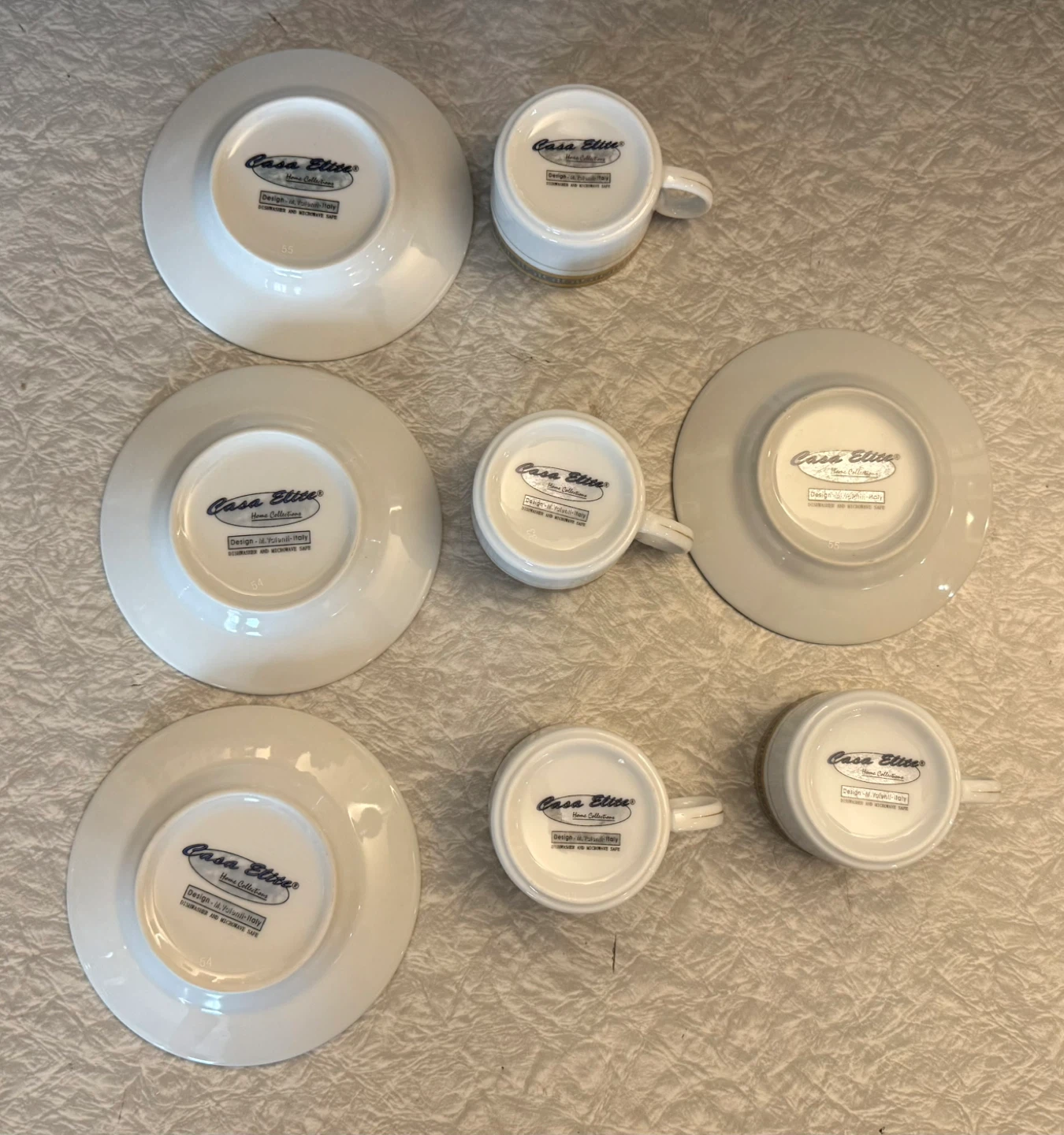 Vintage Casa Elite Cappuccino Cups and Saucers - photo 3