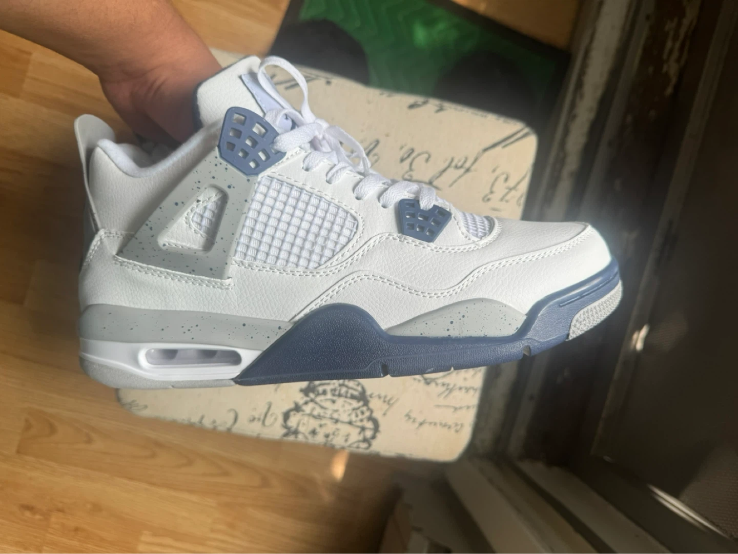 Jordan 4 Retro midnight navy - photo 3