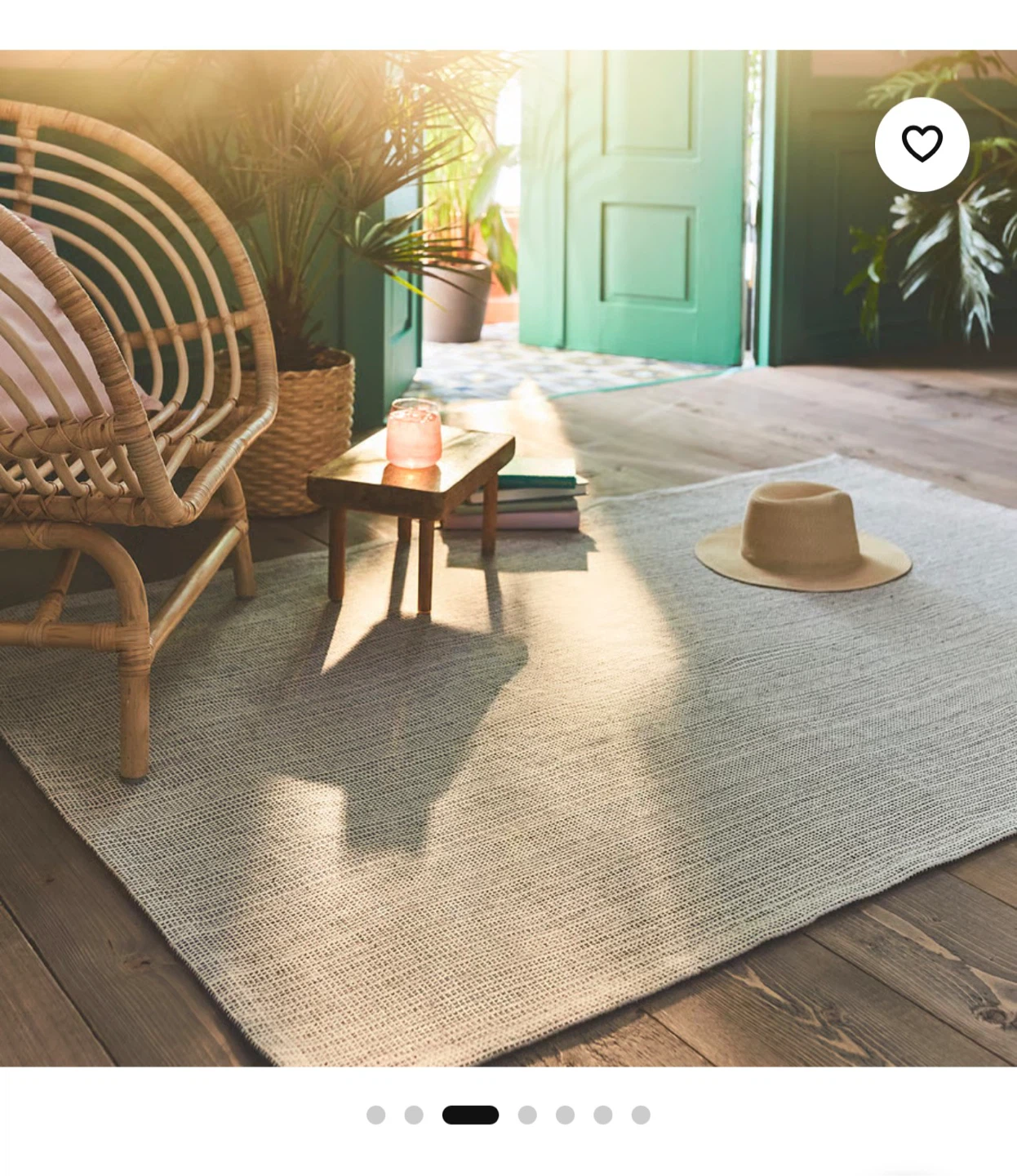 Never been used - IKEA TIPHEDE Rug - Natural/Black, 120x180 cm - photo 2