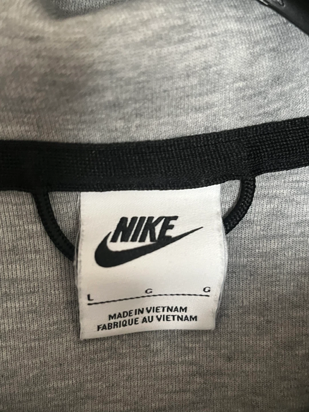 Nike Tech Fleece Hoodie Grey Full Zip Size Large - photo 4