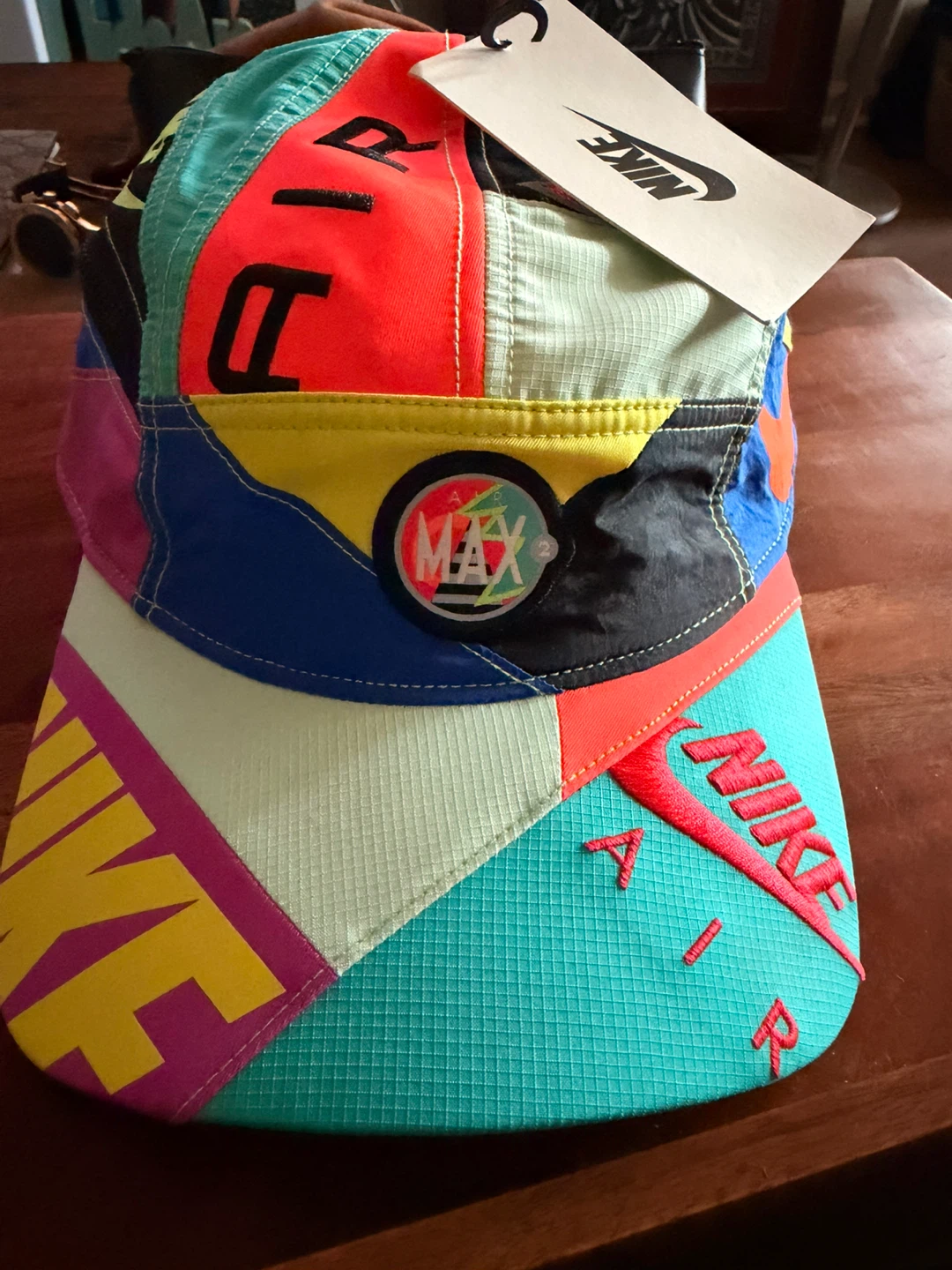 Nike Air Max Patchwork Baseball Cap OS New w/Tag