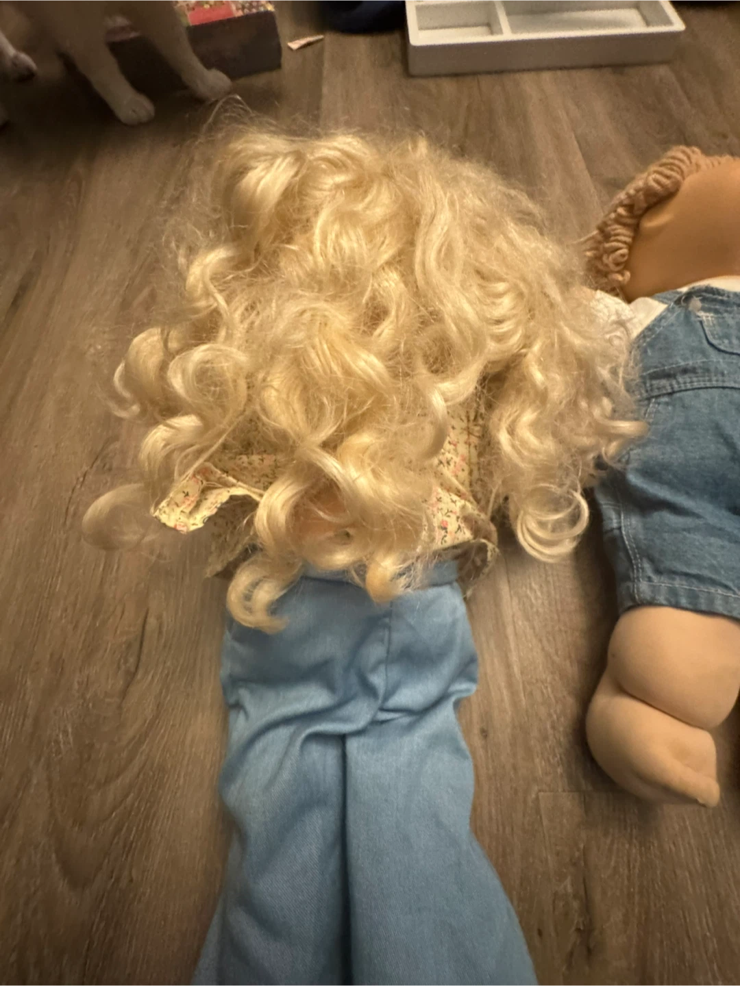 Cabbage Patch Kid Doll Blonde Curly Hair - photo 3