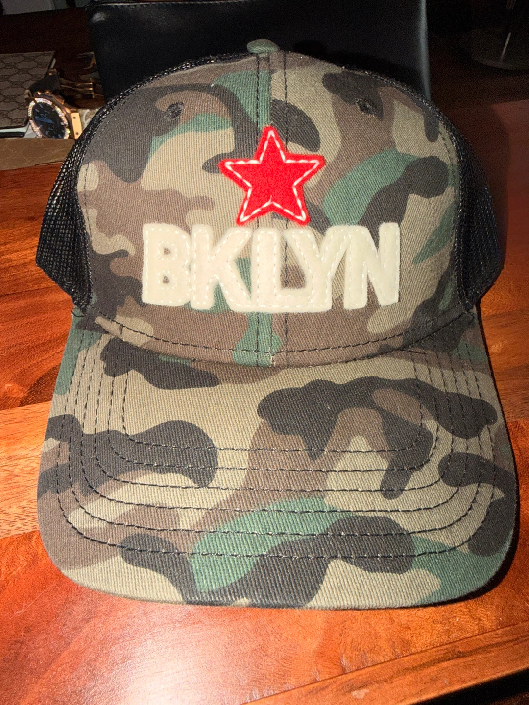 OTTO Brooklyn Camo Trucker Hat