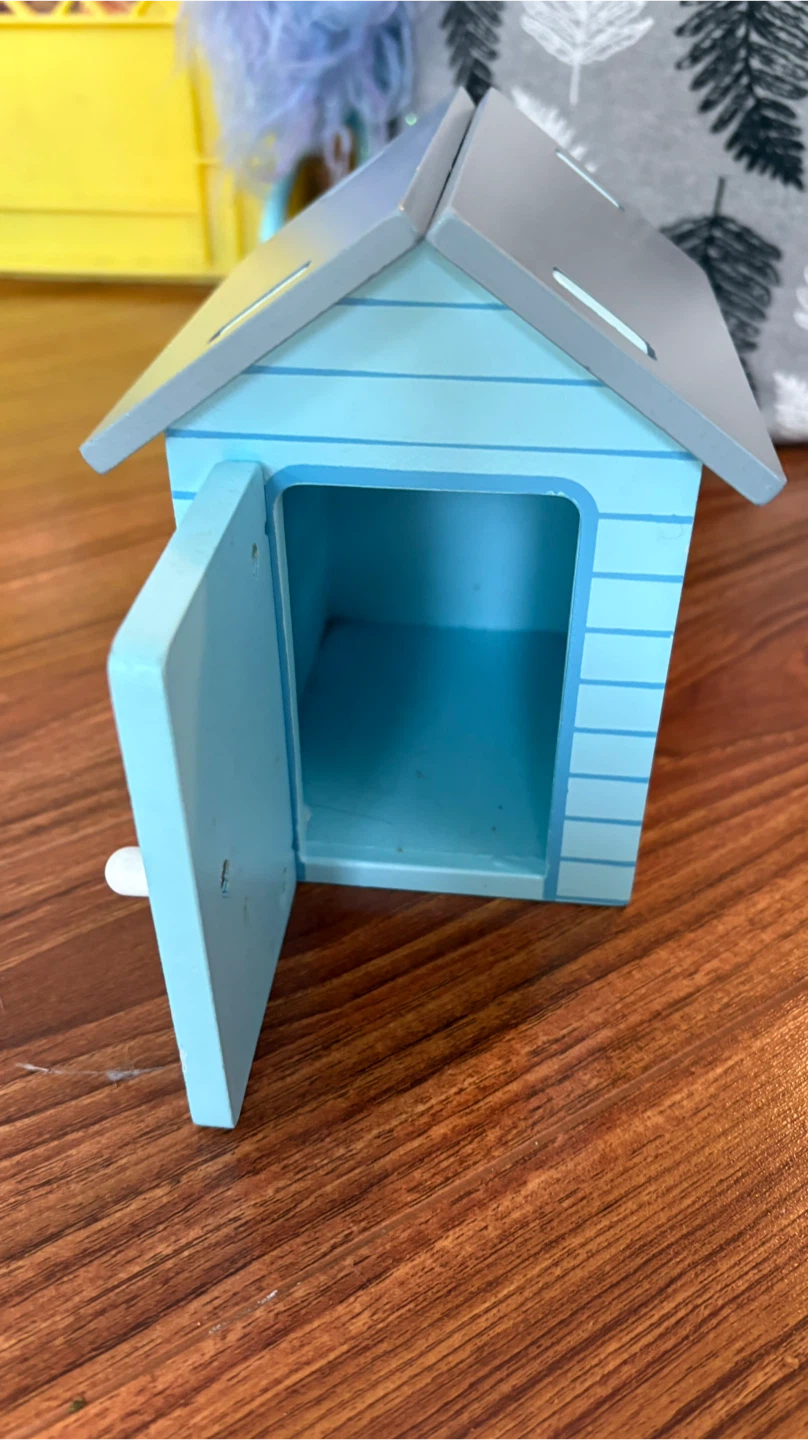 Wooden Dollhouse with tenderleaf furniture and dolls - photo 5
