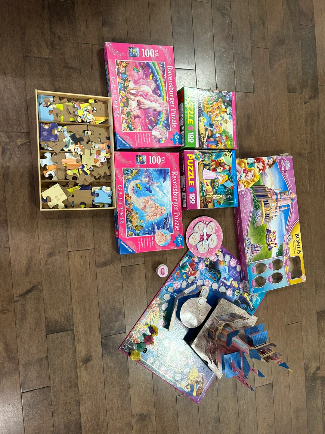Ravensburger puzzles and Board Game