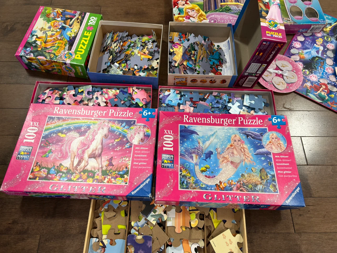Ravensburger puzzles and Board Game - photo 3