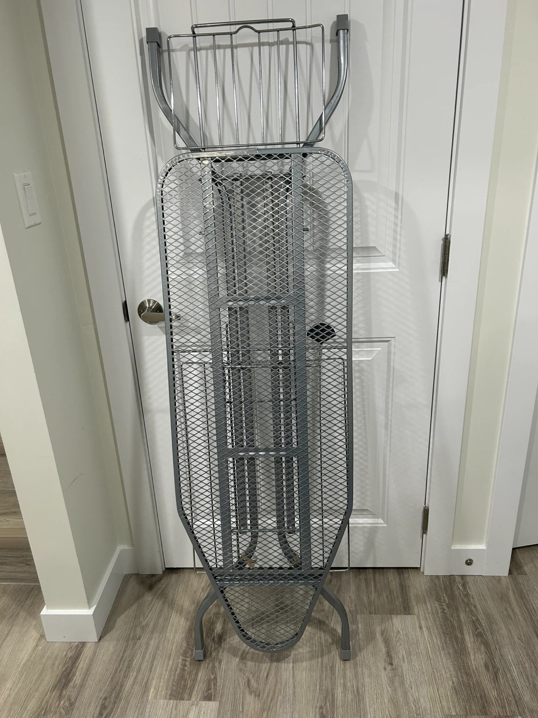 Folding Ironing Board with Storage Rack