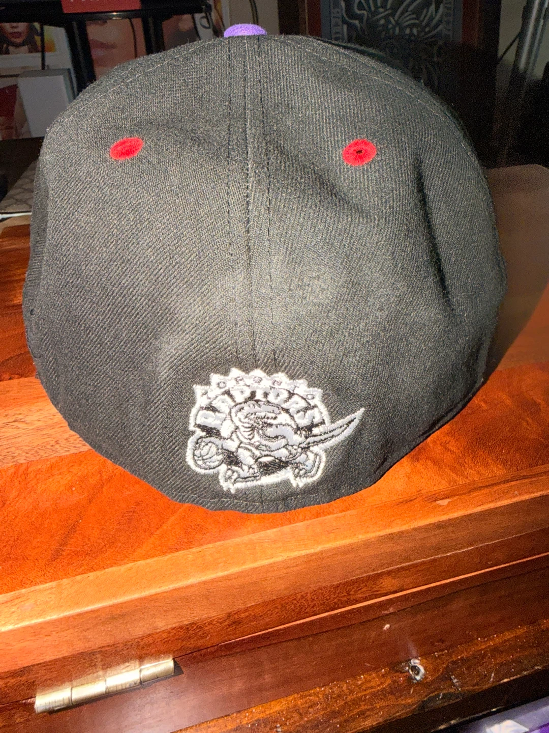 Toronto Raptors Fitted Hat New Era Hardwood Classics 7-1/2 - photo 4