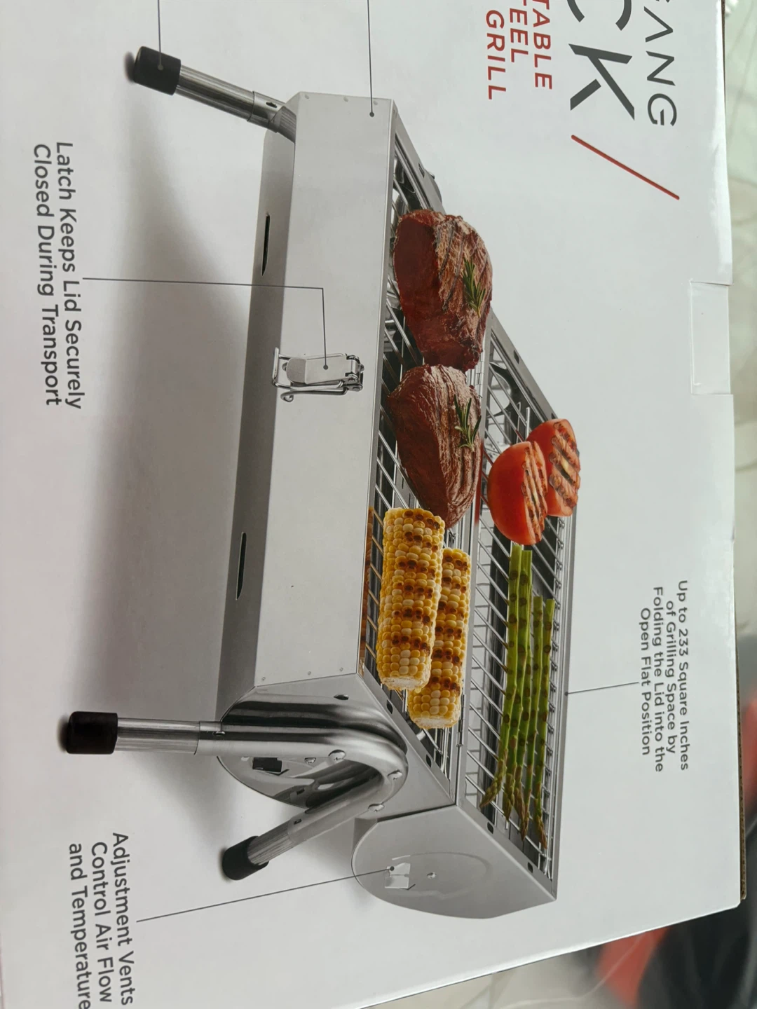 Barbeque grill and barbeque tool set