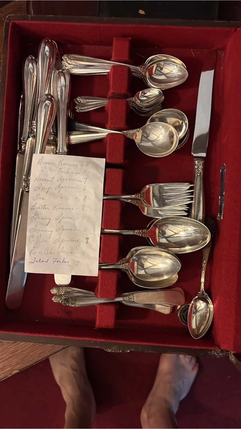 Sterling Silver Flatware Set