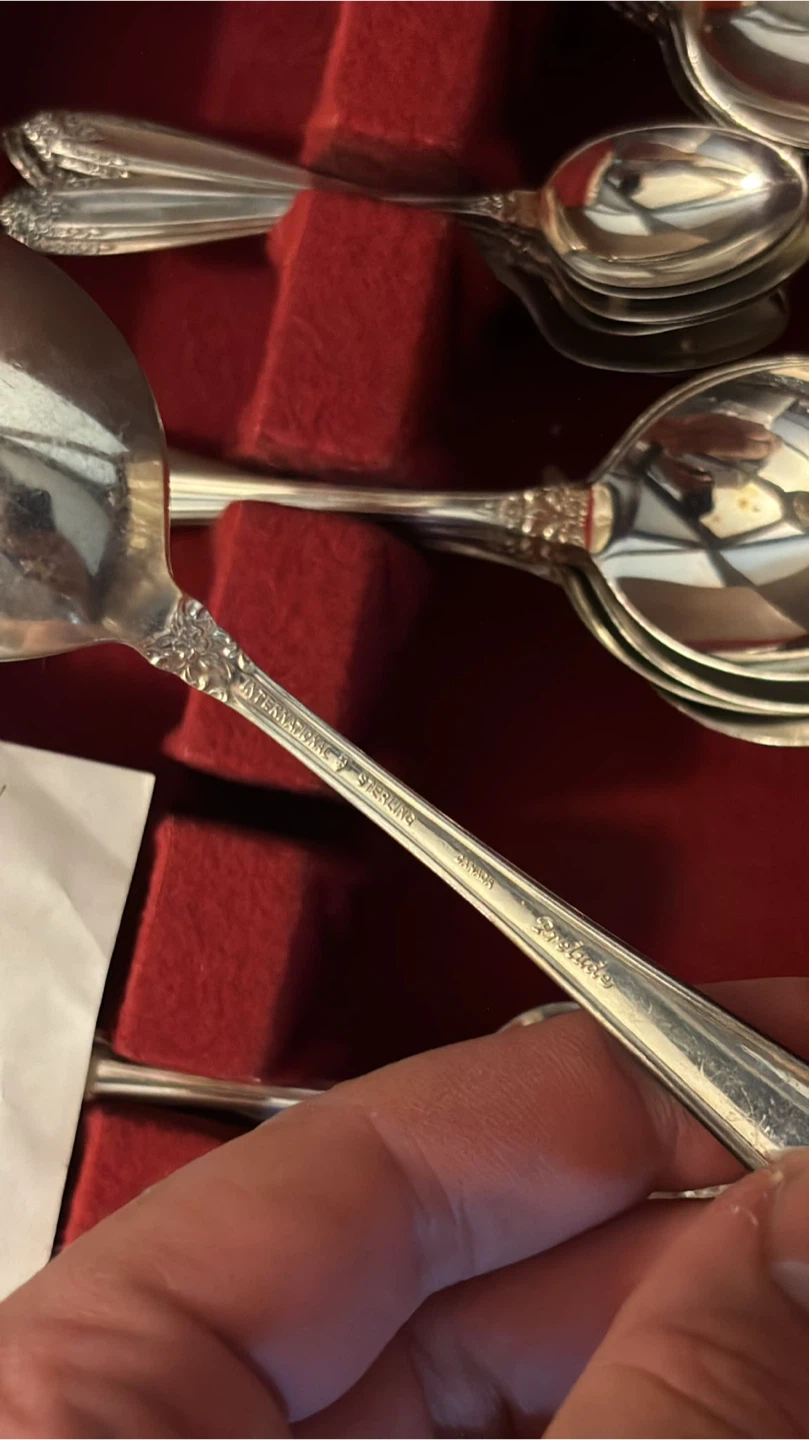 Sterling Silver Flatware Set - photo 3