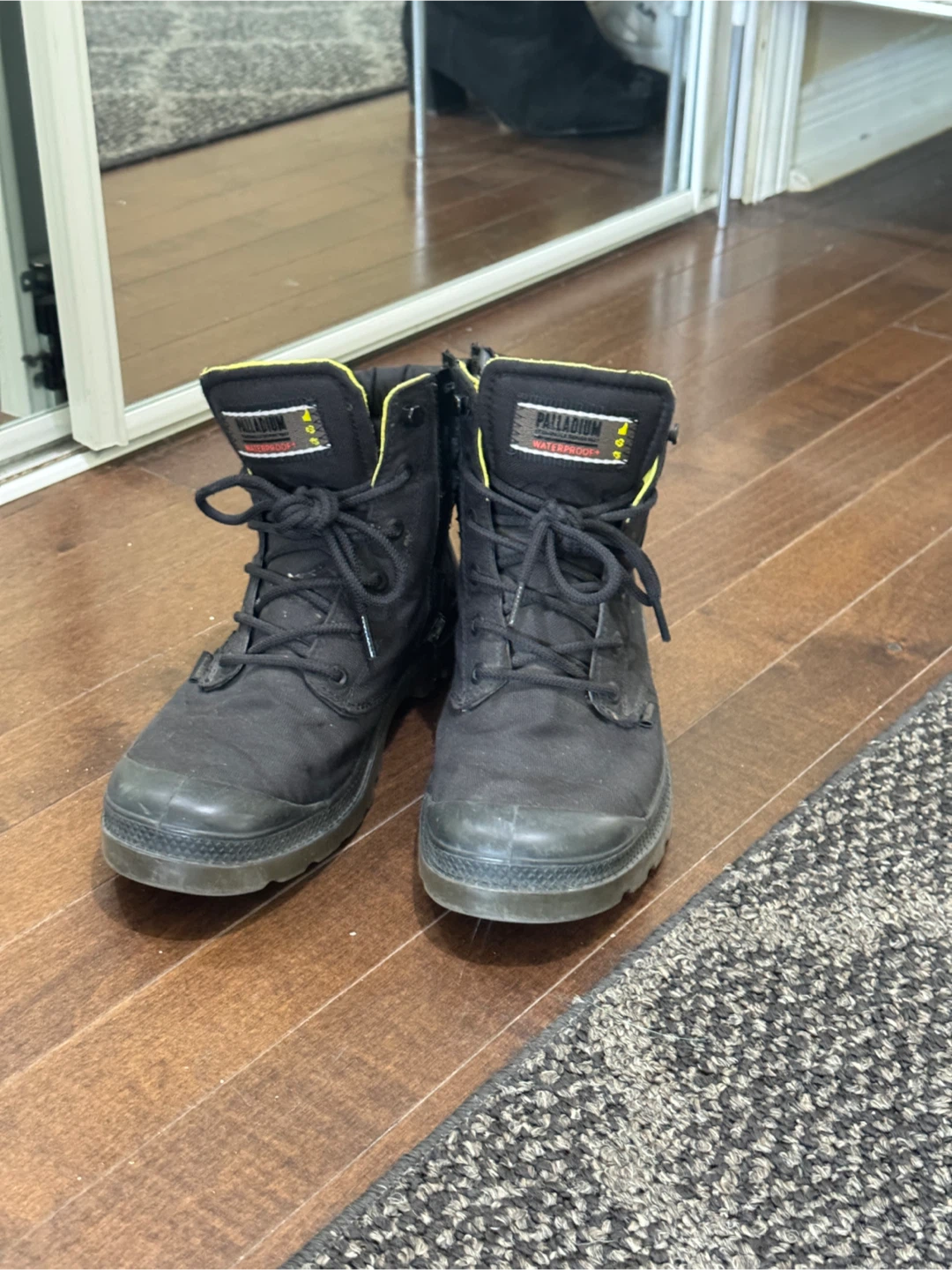 Palladium Black Waterproof Boots