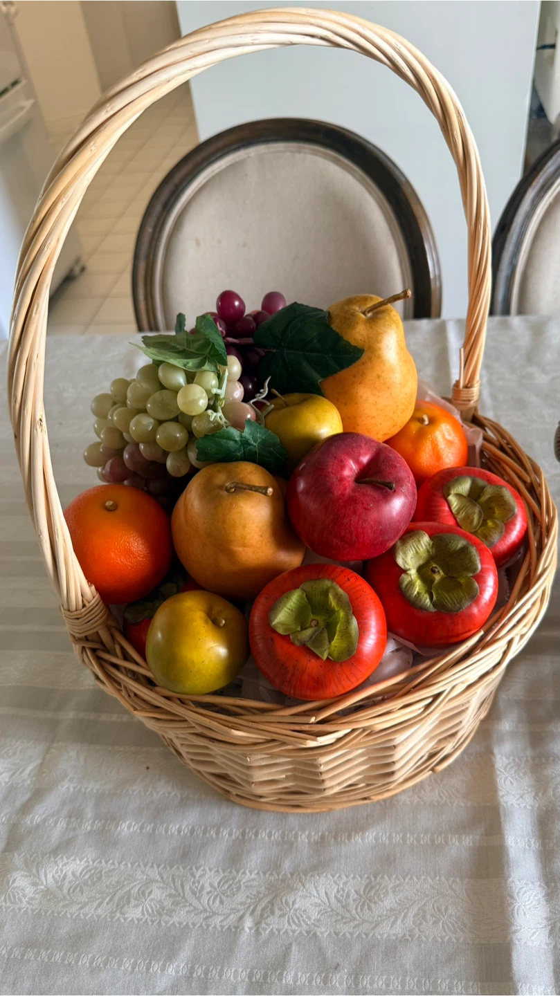 Pottery Barn Decorative Fruit Basket Assortment - photo 2