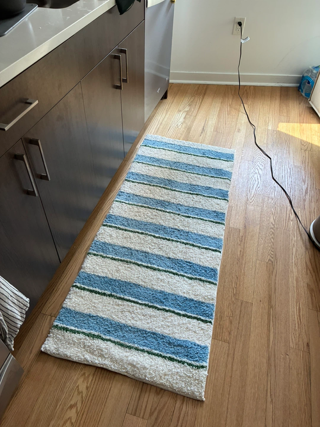 Striped Accent Rug 60x150cm - photo 2