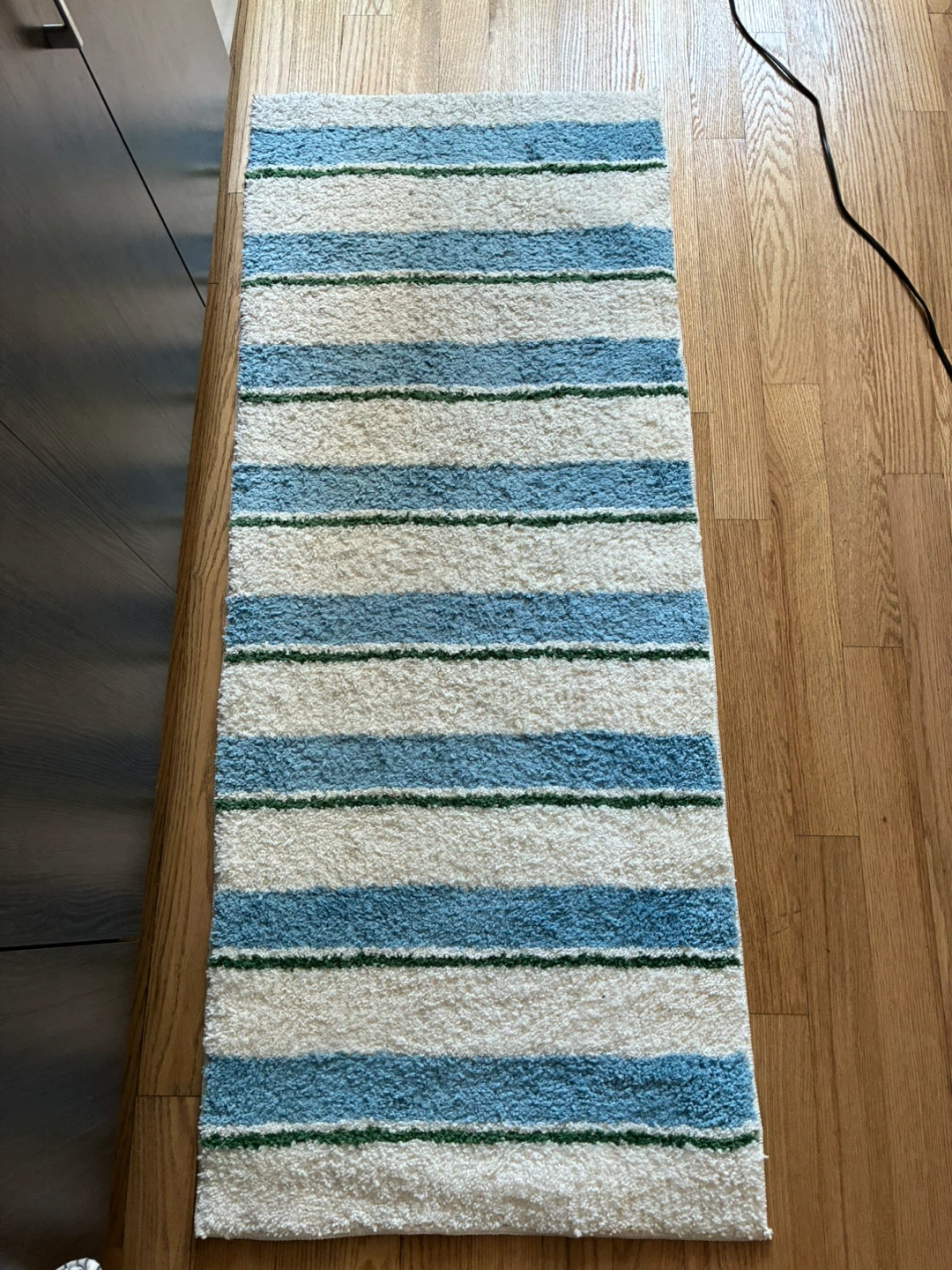 Striped Accent Rug 60x150cm
