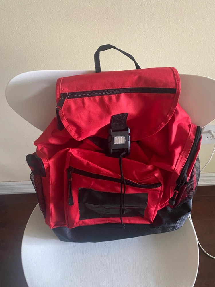 Red Backpack