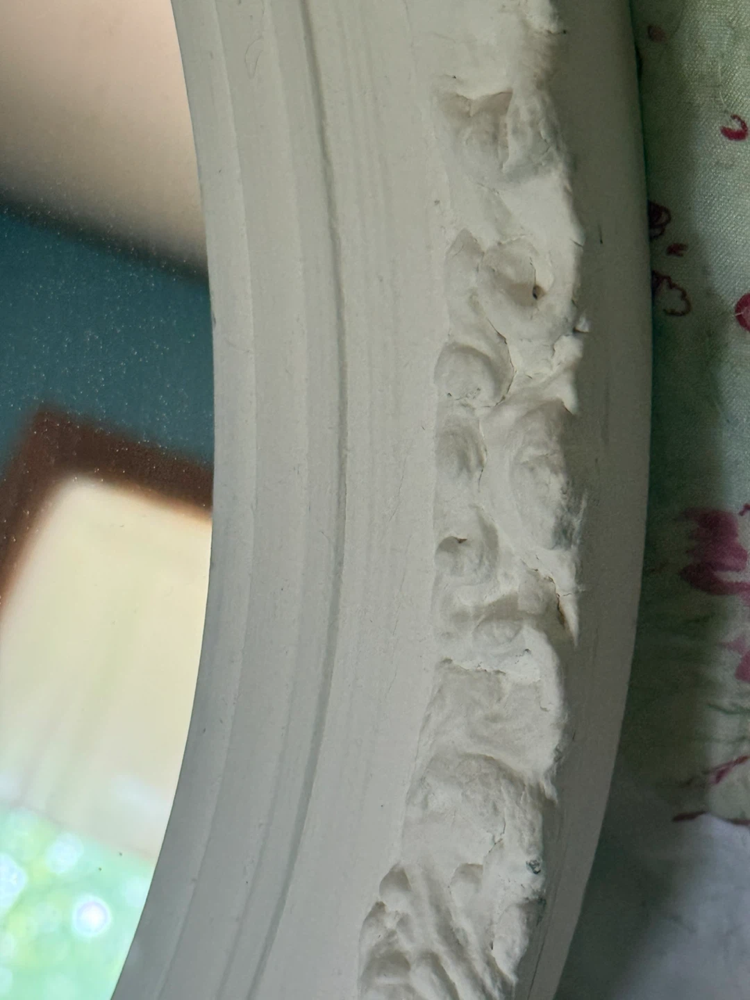 Shabby chic vintage mirror - photo 2