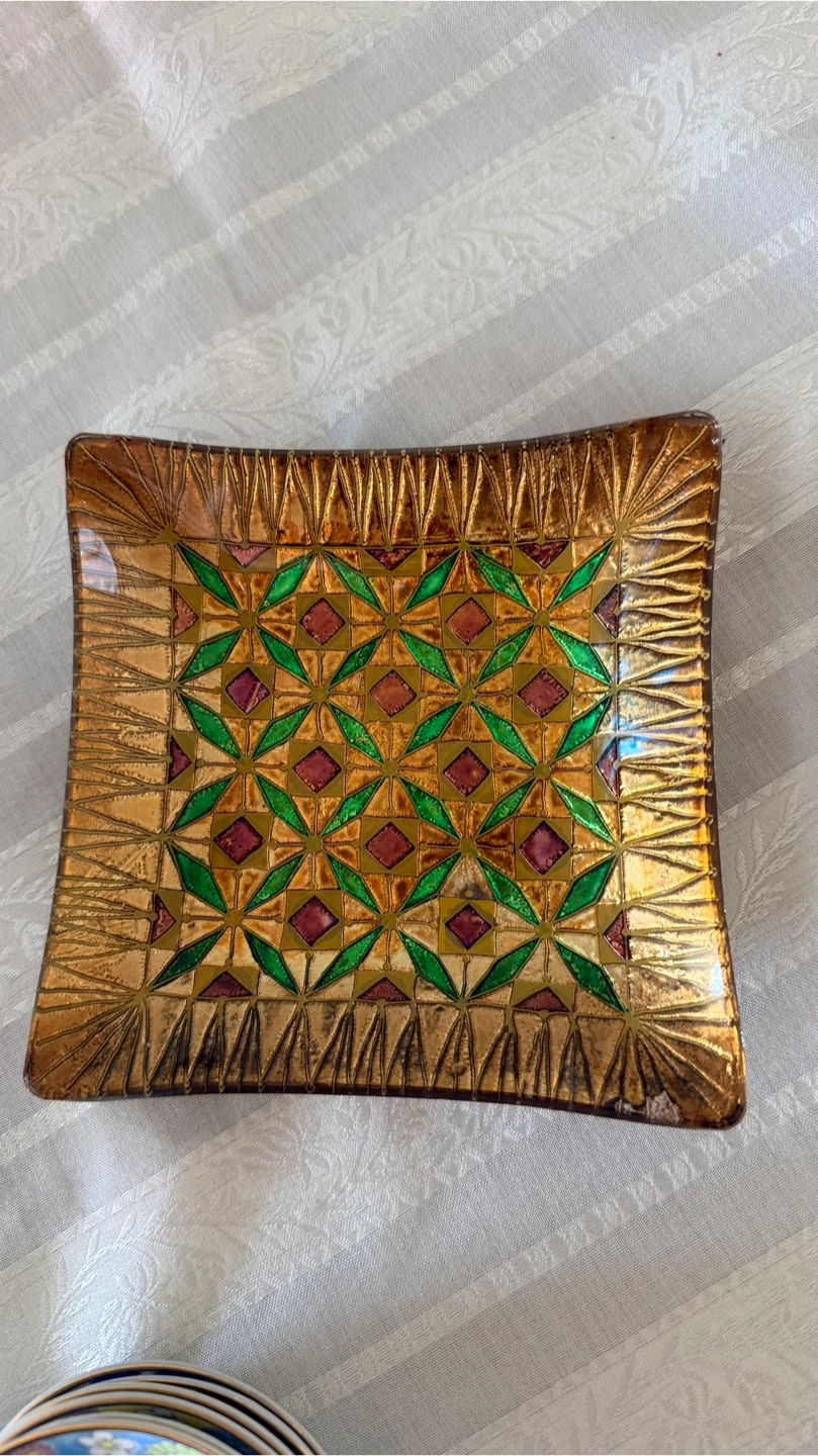 Decorative Glass Trinket Dish - photo 2