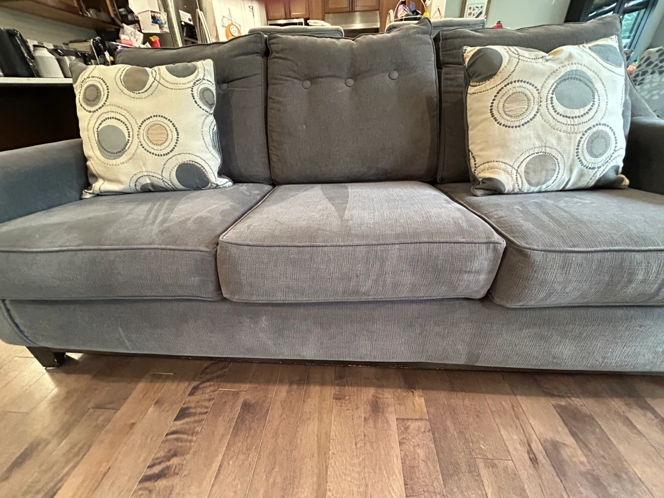 Grey Fabric Sofa