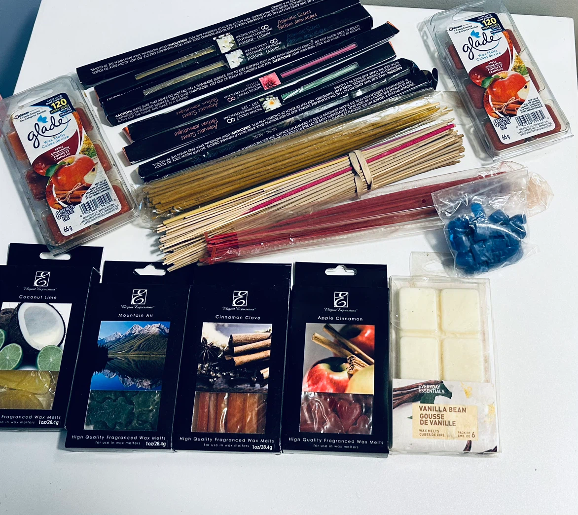 Home Fragrance Bundle – Wax Melts & Incense Sticks