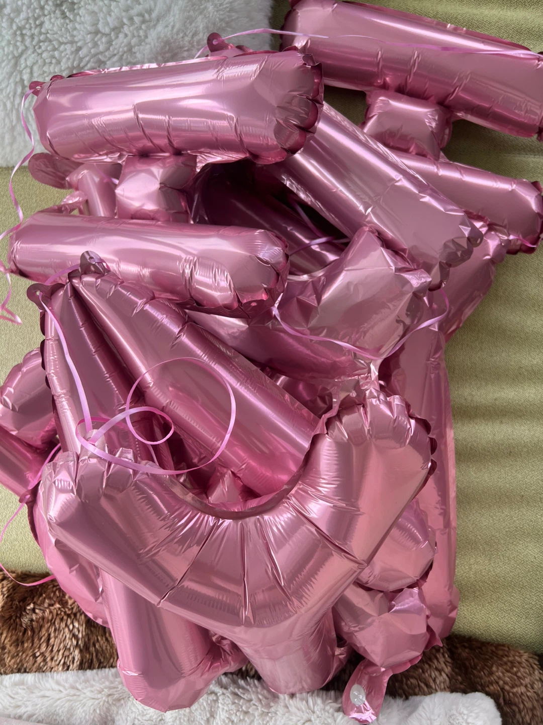 6 Foil Balloons Lipstick 💄 👑  Stars ⭐️ champagne 🍾 - photo 4