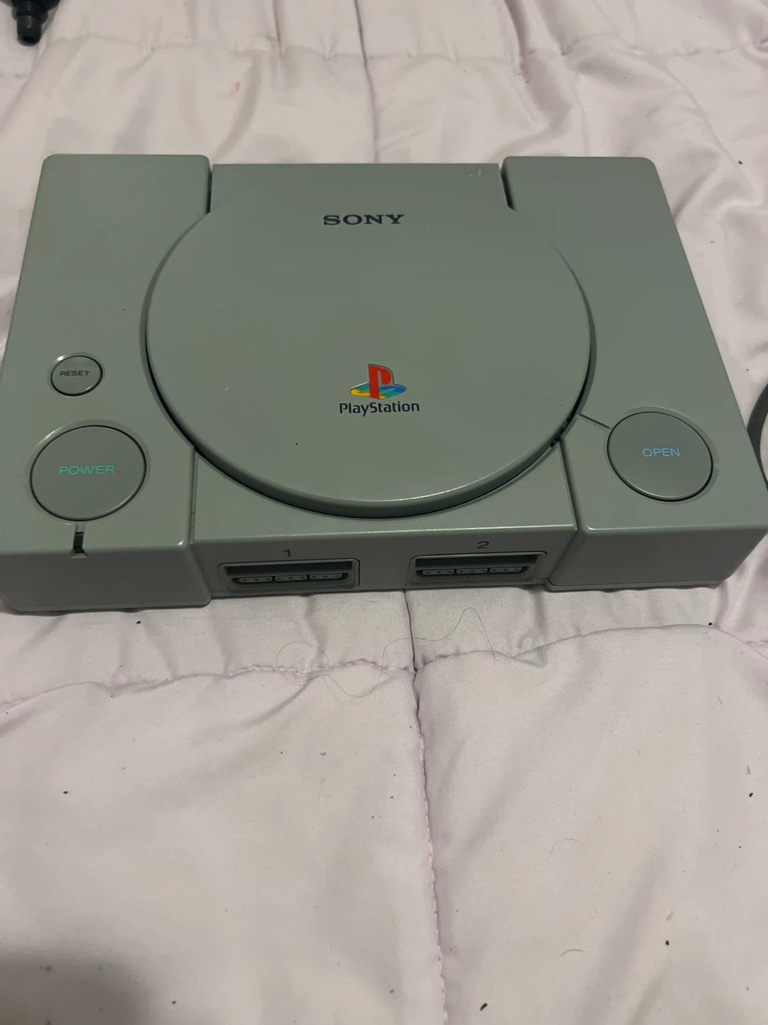 Sony PlayStation 1 Console Bundle with Team Rocket Rescue Game