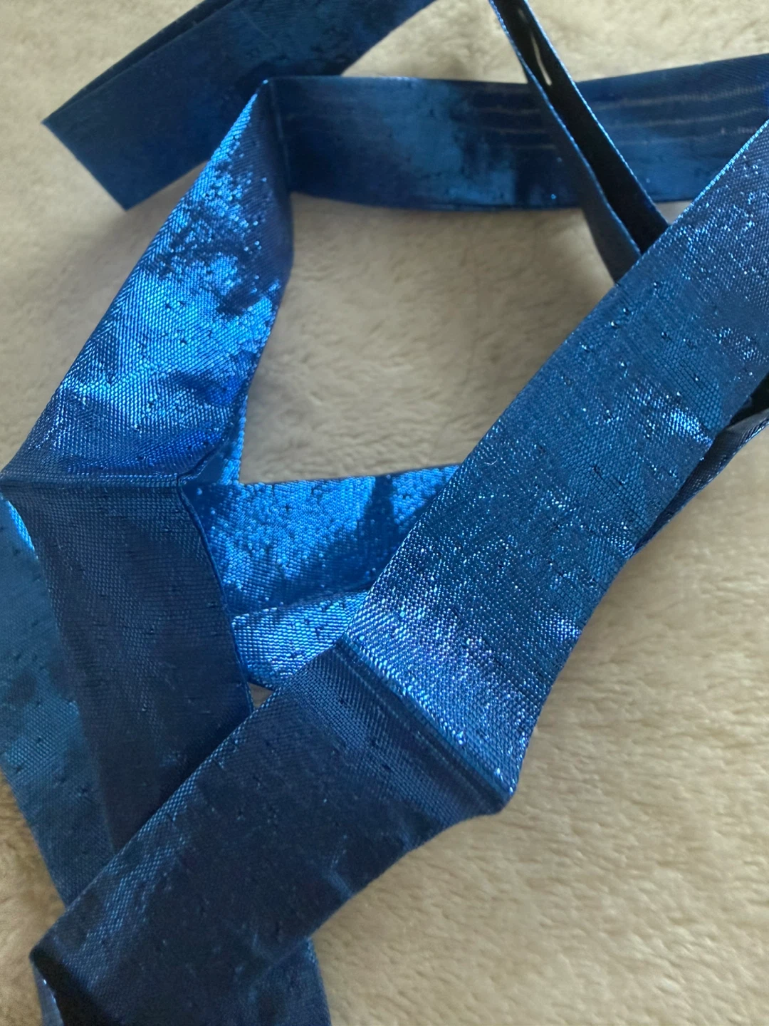 Blue Metallic Bra Straps - photo 2