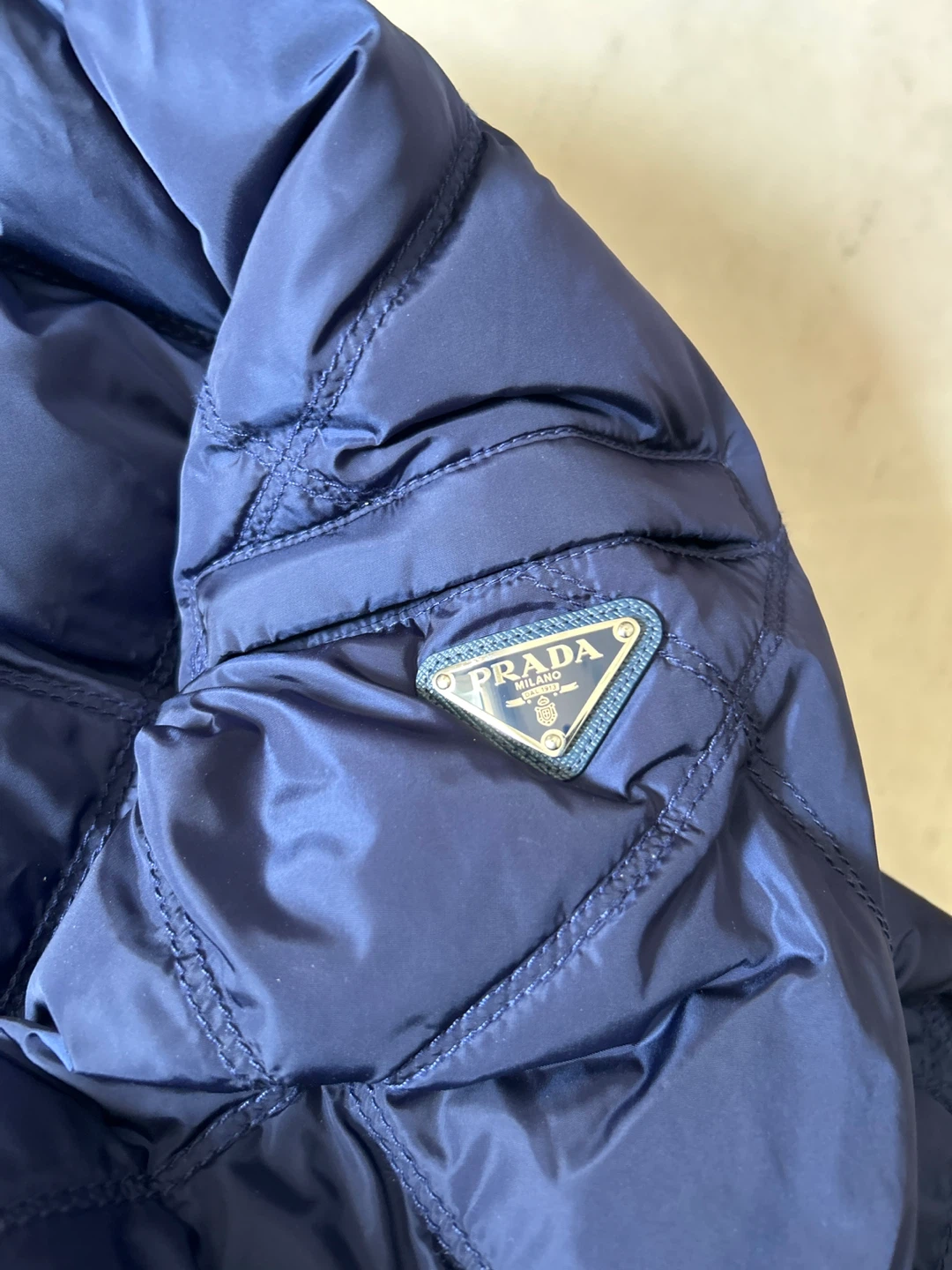 Prada Quilted Hooded Puffer Jacket