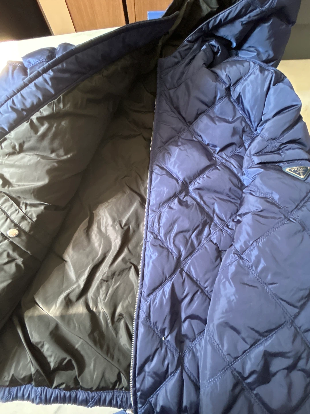 Prada Quilted Hooded Puffer Jacket - photo 3