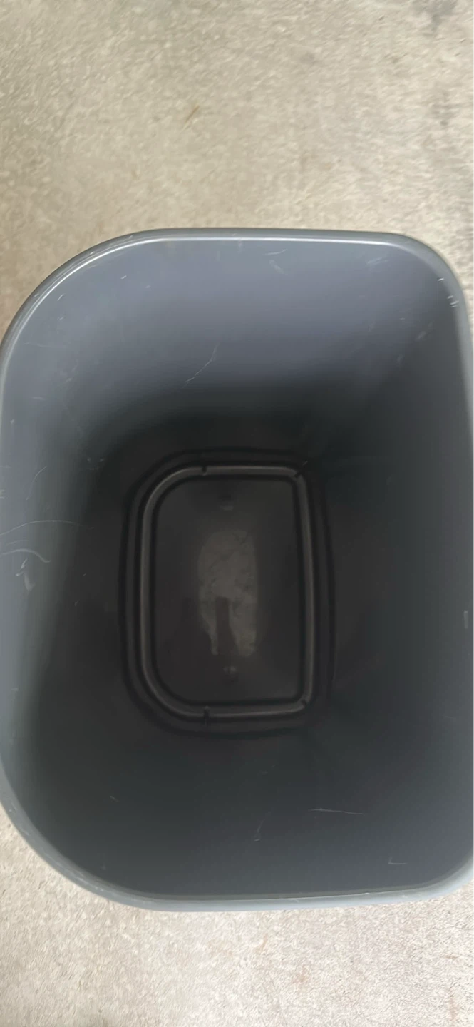 Dark Grey Swing Lid Trash Can - photo 4