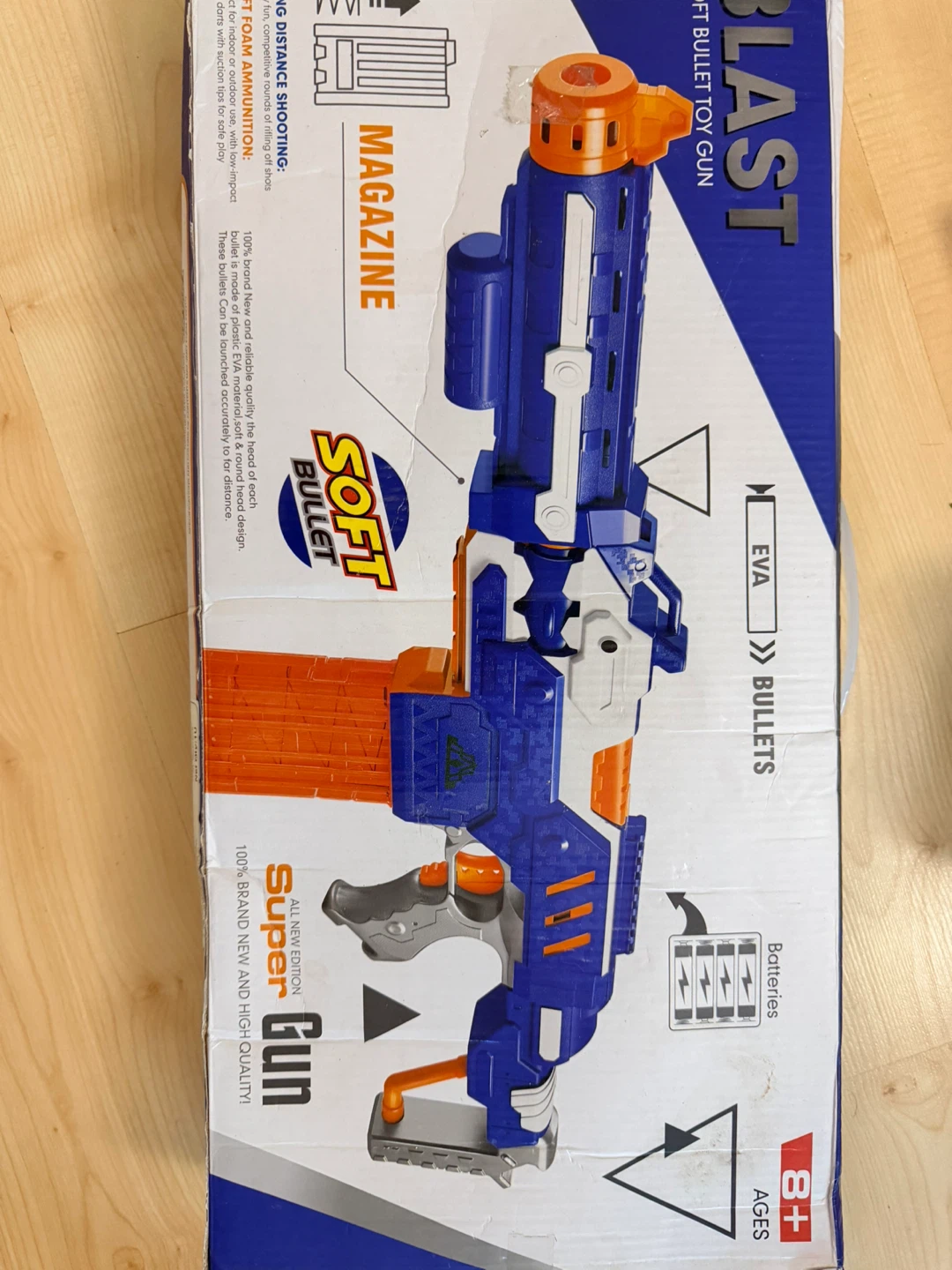 Super Gun Soft Bullet Toy Gun