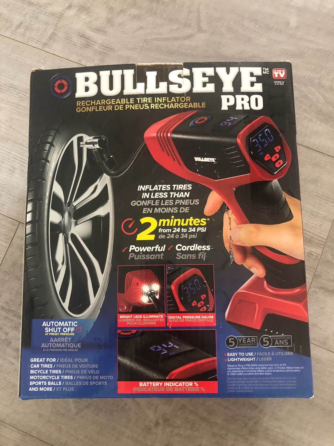 Rechargeable Tire Inflator - photo 4