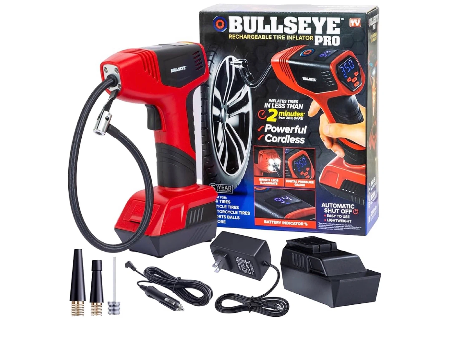 Rechargeable Tire Inflator - photo 2