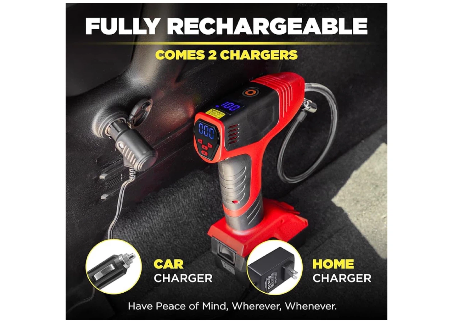 Rechargeable Tire Inflator - photo 3
