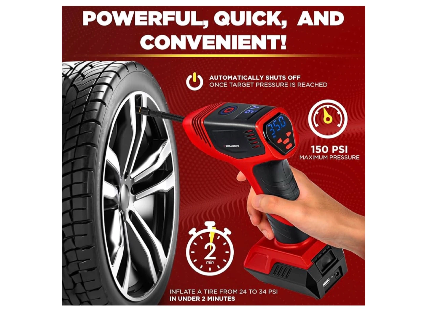 Rechargeable Tire Inflator