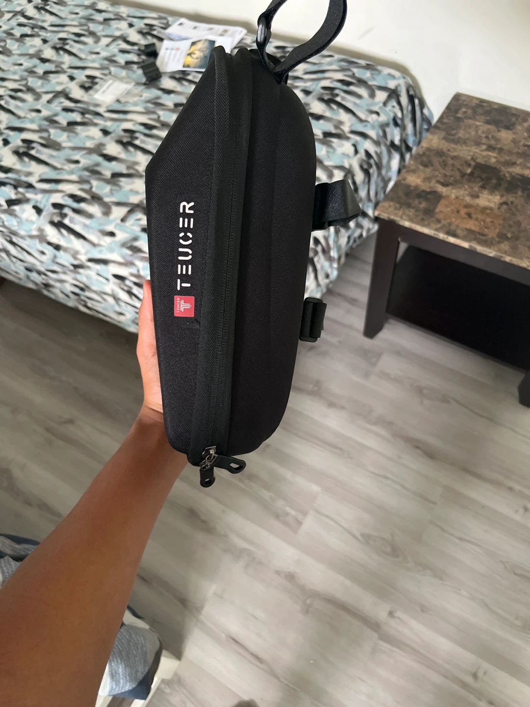 TEUCER Black Bike Frame Bag