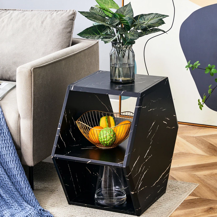 Hexagonal coffee table - photo 3