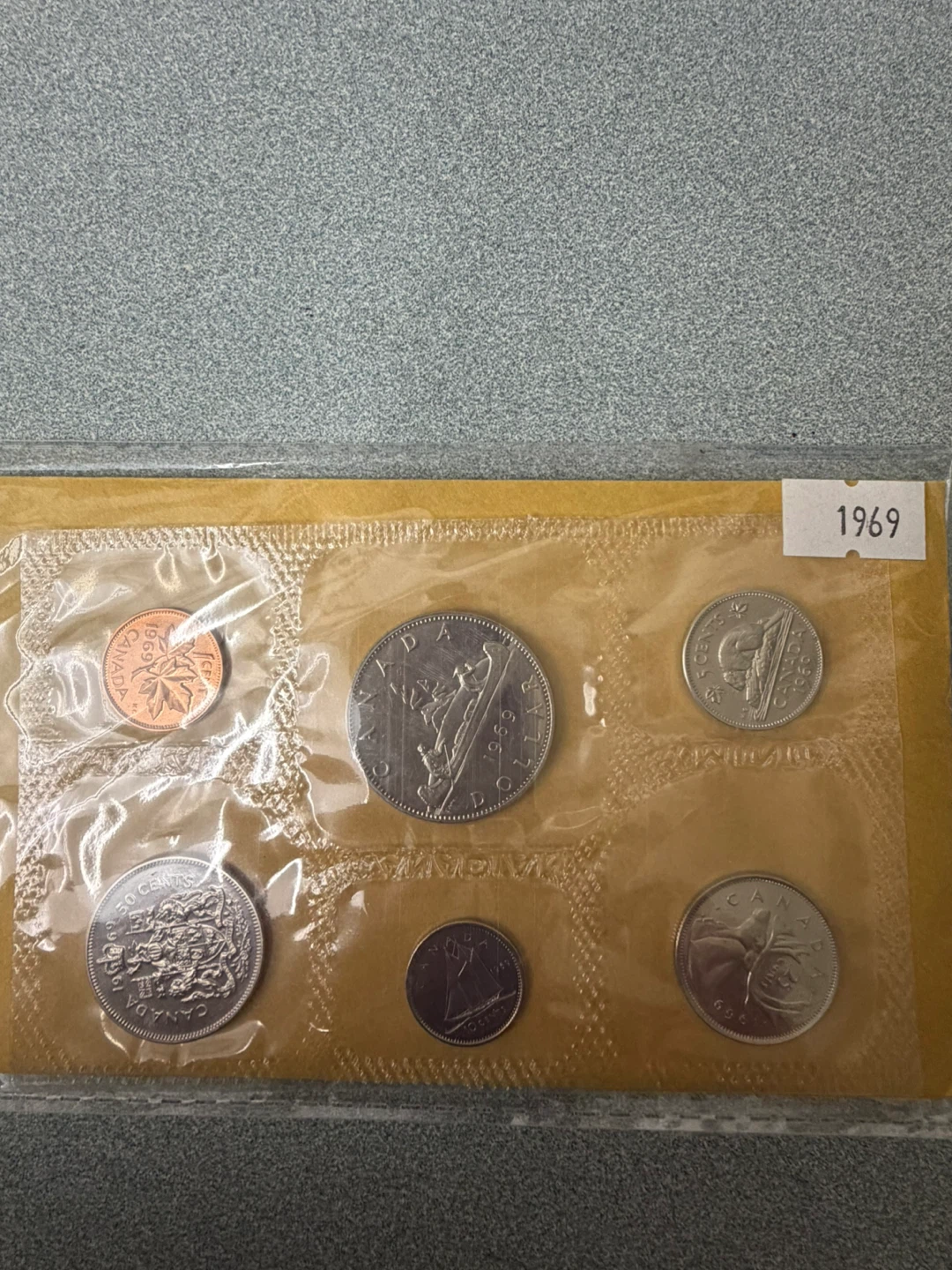 1969 Canadian Coin Set Uncirculated