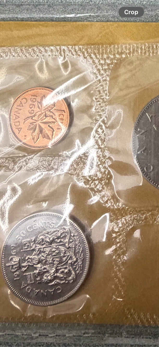 1969 Canadian Coin Set Uncirculated - photo 2