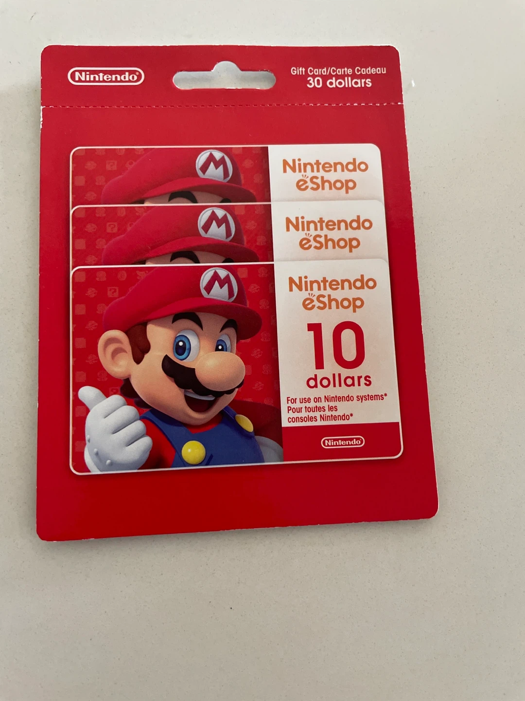 Nintendo eShop Gift Card - 30 Dollars