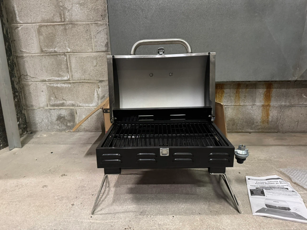 Brinkmann burner gas grill model 810-1100-s stainless steel - photo 5