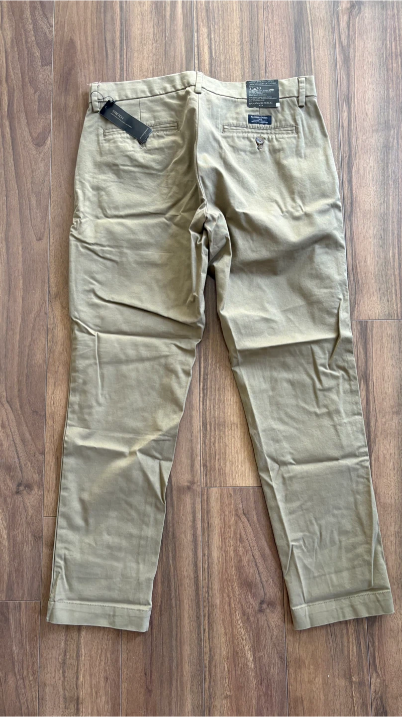 Banana Republic Mason Chino Stretch Pants 32x30 - photo 2
