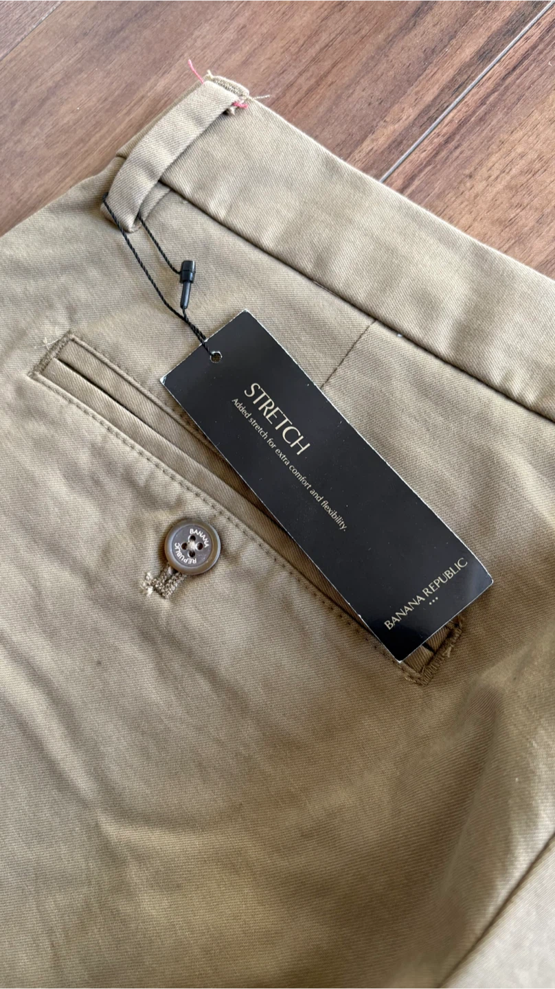 Banana Republic Mason Chino Stretch Pants 32x30 - photo 4