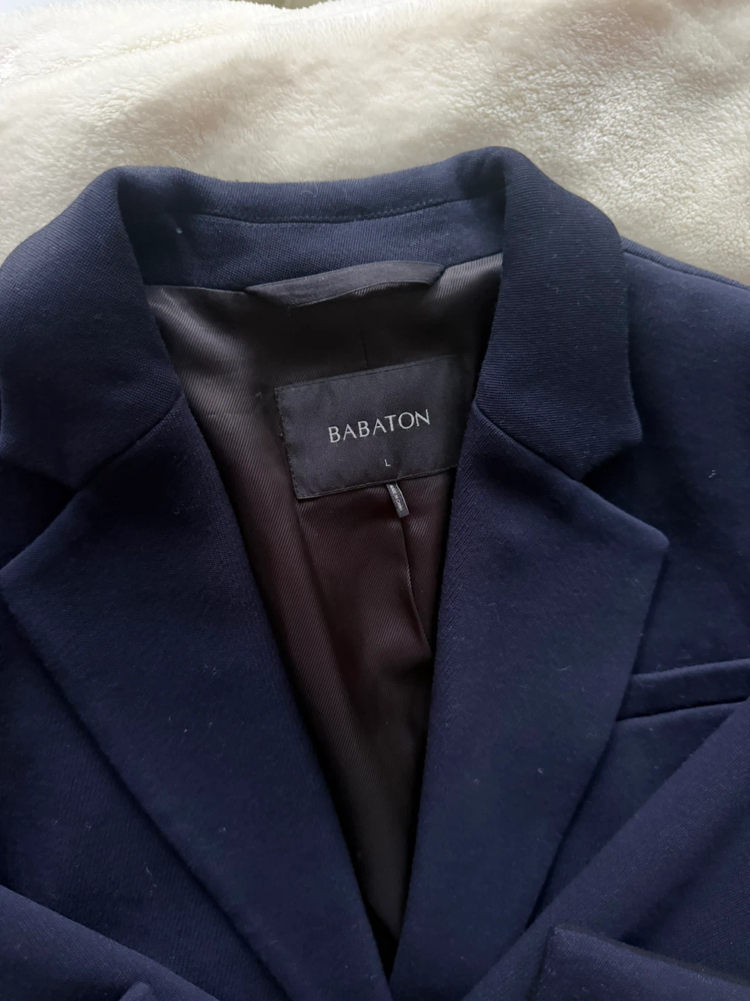 Aritzia Blazer Coat Navy/Black - photo 3