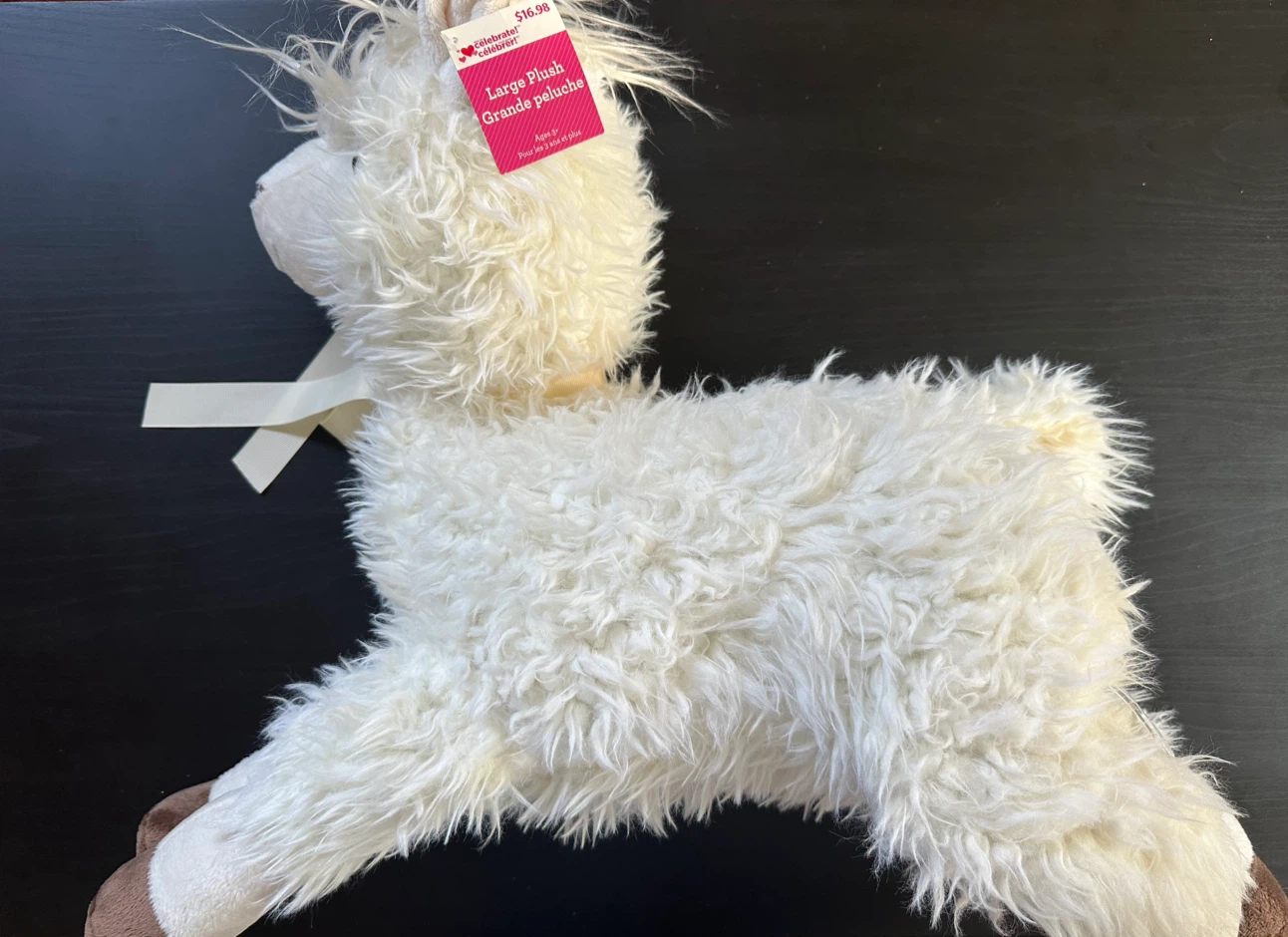 Large White Alpaca/Llama Plush - photo 4