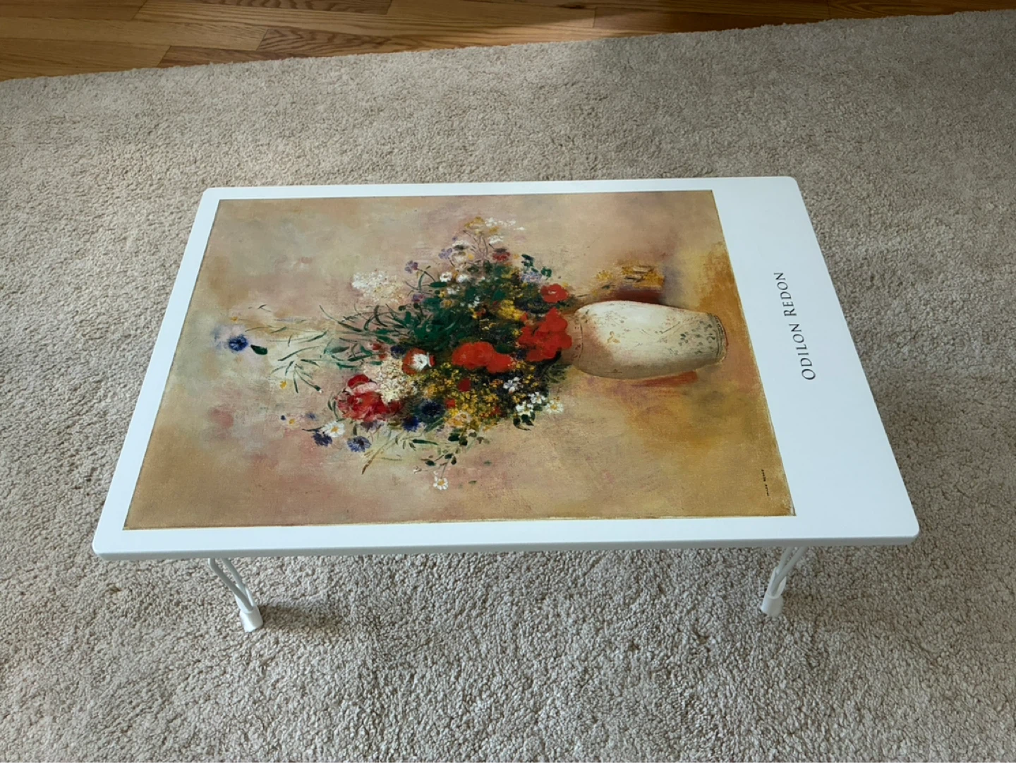 Odilon Redon Floral Art Tray Table - photo 4