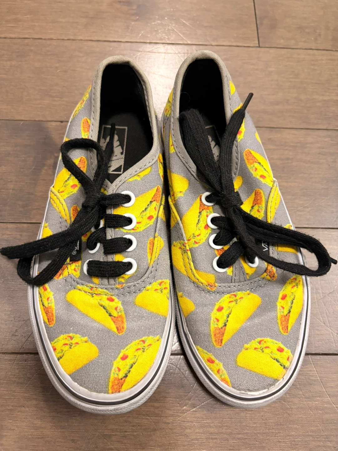 Kids Vans Taco Print Sneakers SIZE 13 - photo 3